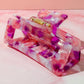 Bloom pink and purple medium Hair Claw Clip – Comfortable, Everyday Hold