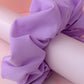 Lila -purple glitter Gym & Swim XL Scrunchie