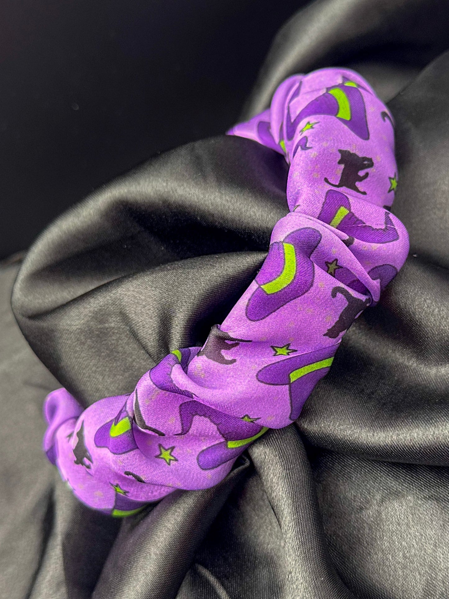 Midnight Familiars EXCLUSIVE Scrunchie Headband | Handmade Hair Accessories UK