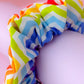 Zig Zag - multicolour Zigzag print classic scrunchie