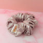 Shimmer - Pink dance fabric XL Scrunchie