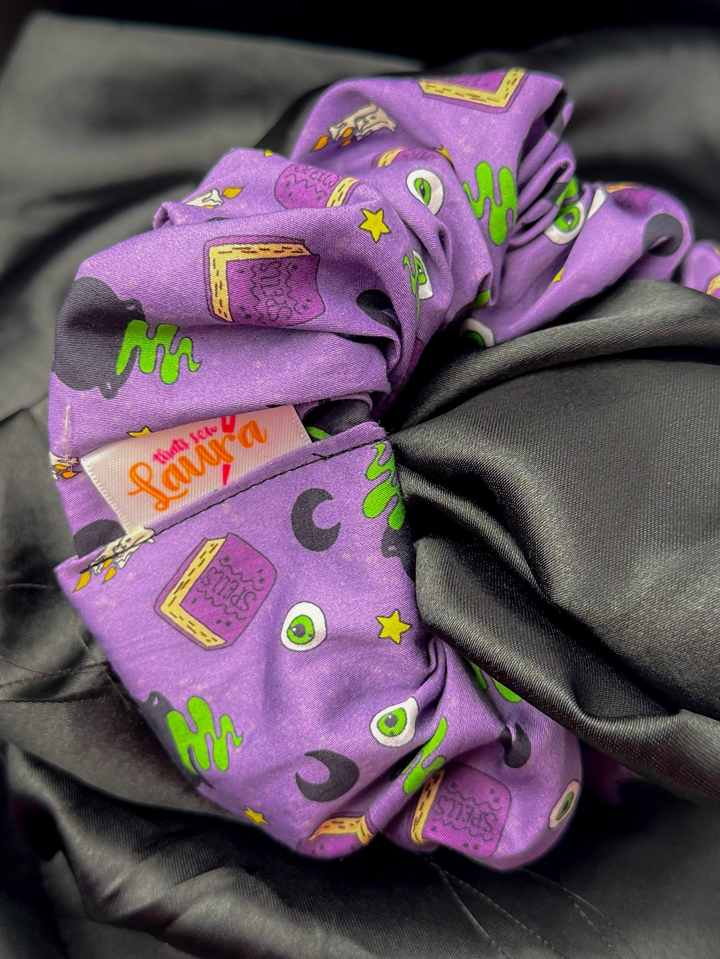 Hex-T Me Later XL Scrunchie | Handmade Hair Accessories UK