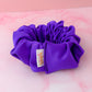 Indigo - Purple gym & swim wide scrunchie