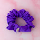 Indigo - Purple gym & swim wide scrunchie