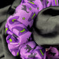 Midnight Familiars XL Scrunchie | Handmade Hair Accessories UK
