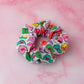 Love Heart - Love heart print classic scrunchie
