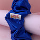 Royal - Royal Blue Satin XL Scrunchie