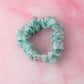 Phoebe - Mint gingham wide scrunchie