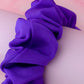 Indigo - Purple gym & swim wide scrunchie