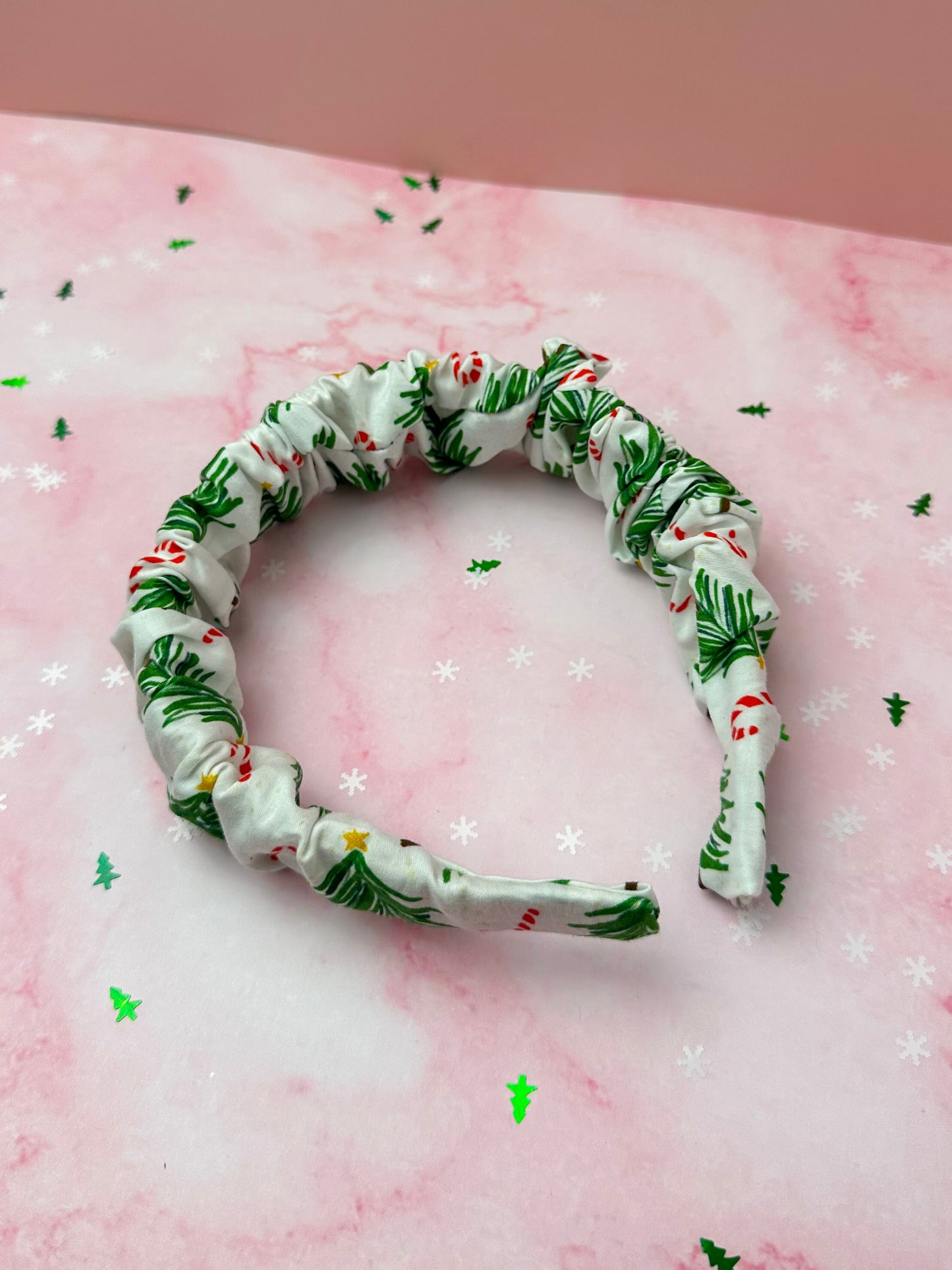 Classic Christmas EXCLUSIVE Scrunchie Headband | Handmade Hair Accessories UK