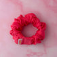 Carrie - Pink Jersey wide scrunchie