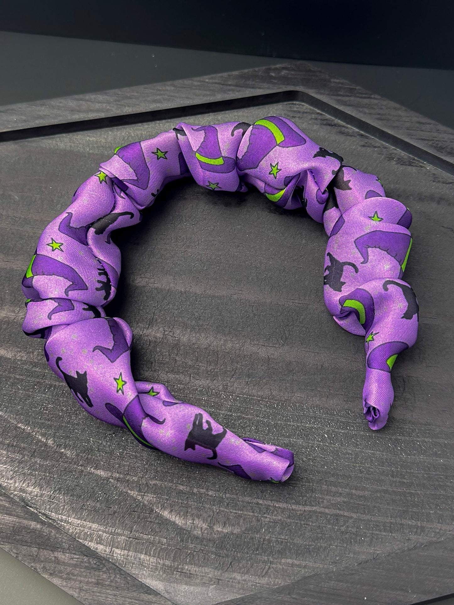 Midnight Familiars EXCLUSIVE Scrunchie Headband | Handmade Hair Accessories UK