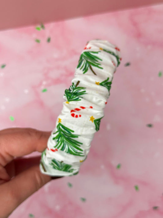 Classic Christmas EXCLUSIVE Scrunchie Headband | Handmade Hair Accessories UK