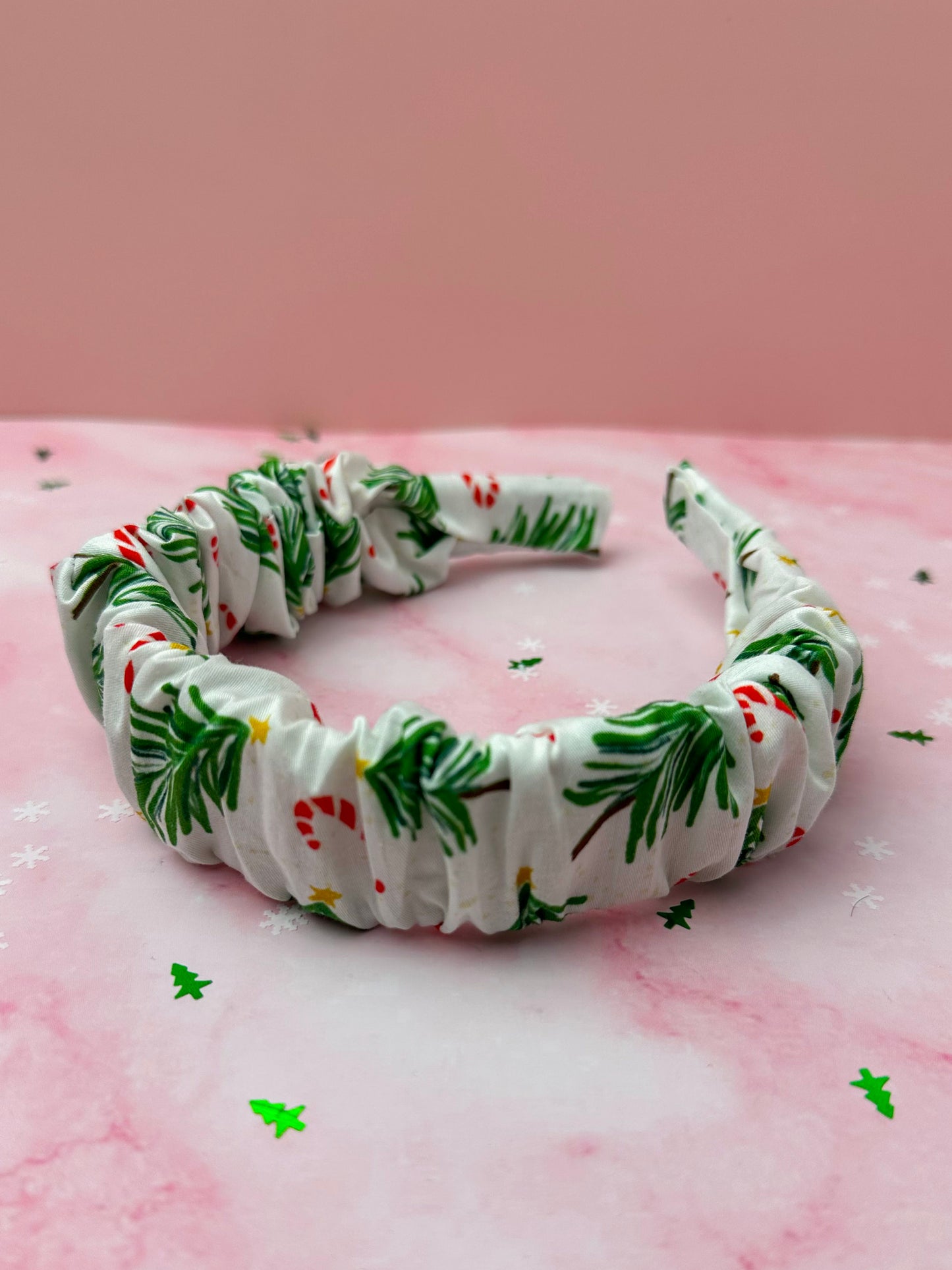 Classic Christmas EXCLUSIVE Scrunchie Headband | Handmade Hair Accessories UK