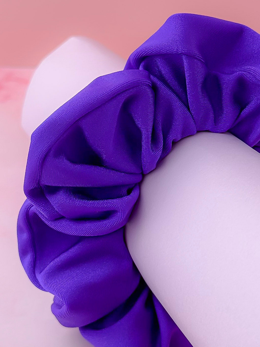 Indigo - Purple gym & swim classic scrunchie