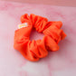 Clementine - Bright Orange gym & swim classic scrunchie