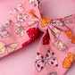 Mad about Bows - Bow print classic Hair Bow