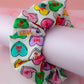Love Heart - Love heart print classic scrunchie