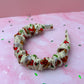 Cowboy Christmas EXCLUSIVE Scrunchie Headband | Handmade Hair Accessories UK