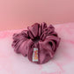 Mauve - Mauve Satin XL Scrunchie