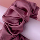 Mauve - Mauve Satin XL Scrunchie