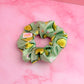 Avacado -  EXCLUSIVE print breakfast food themed classic scrunchie
