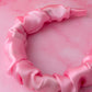 Candy Floss - Pink satin Scrunchie Headband