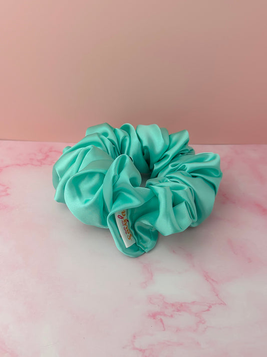 Mint - Mint Satin XL Scrunchie