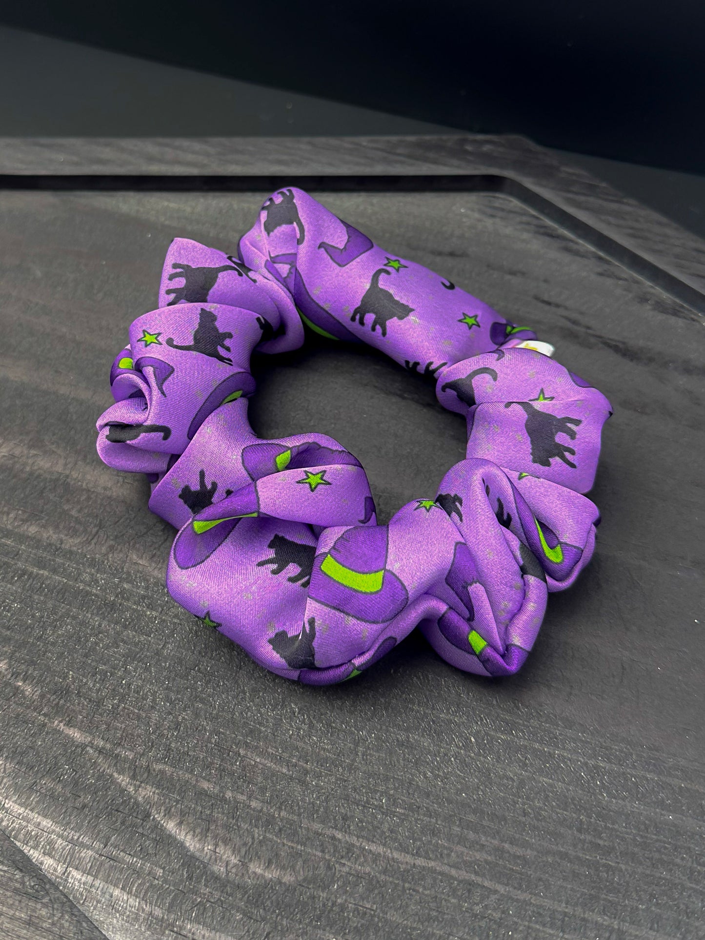 Midnight Familiars Classic Scrunchie | Handmade Hair Accessories UK