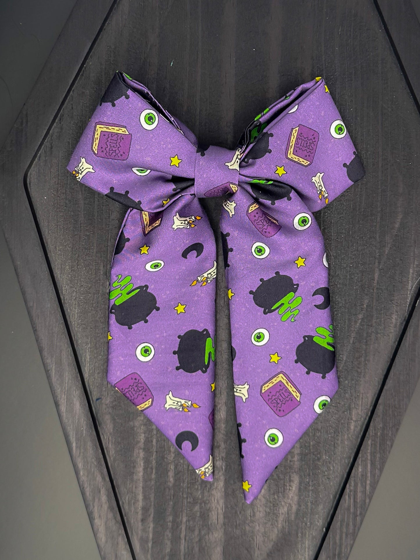 Hex-t Me later EXCLUSIVE LONG Hair Bow | Handmade Hair Accessories UK