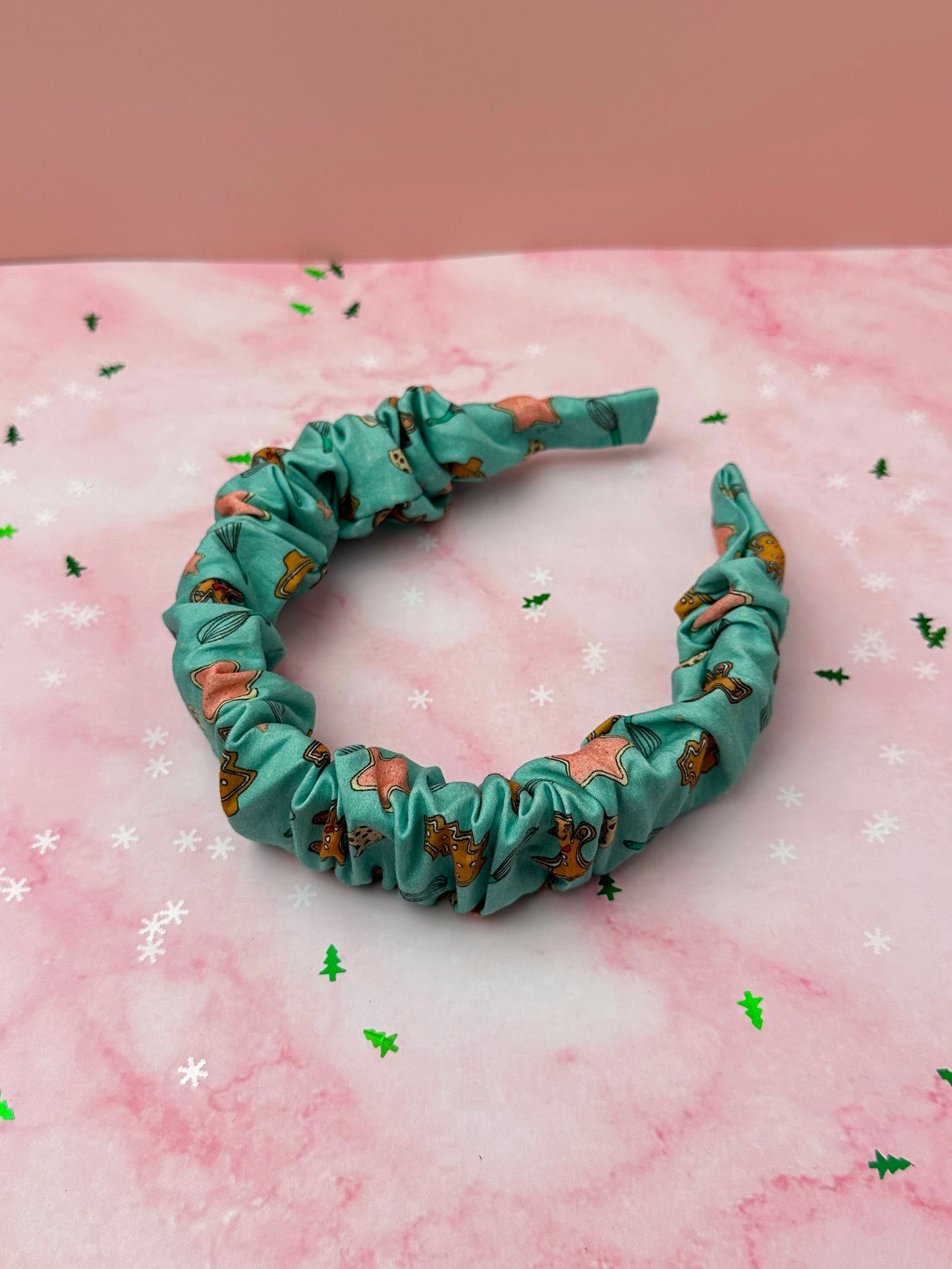 Festive Baking EXCLUSIVE Scrunchie Headband | Handmade Hair Accessories UK