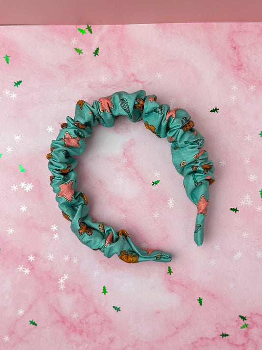 Festive Baking EXCLUSIVE Scrunchie Headband | Handmade Hair Accessories UK