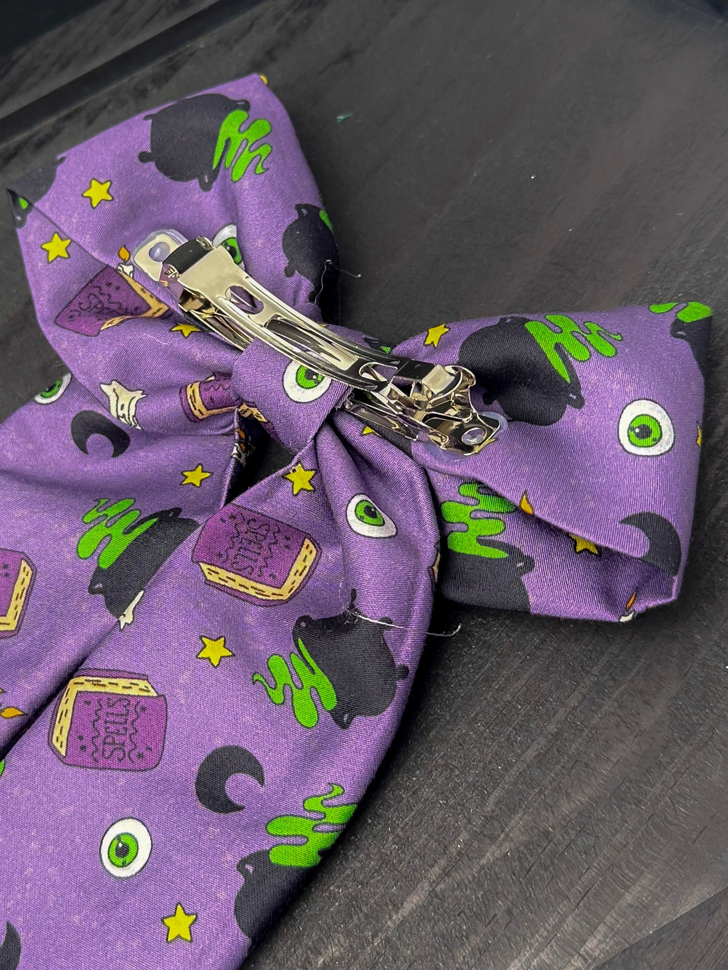 Hex-t Me later EXCLUSIVE LONG Hair Bow | Handmade Hair Accessories UK