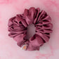 Mauve - Mauve Satin XL Scrunchie
