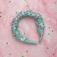 Frosty EXCLUSIVE Scrunchie Headband | Handmade Hair Accessories UK