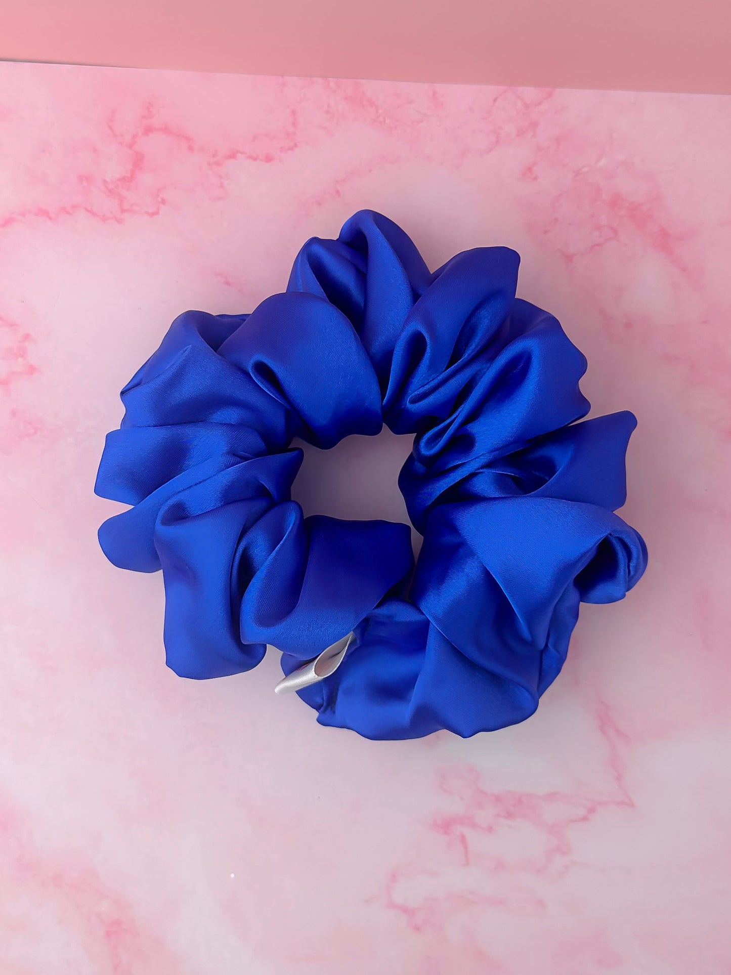 Royal - Royal Blue Satin XL Scrunchie