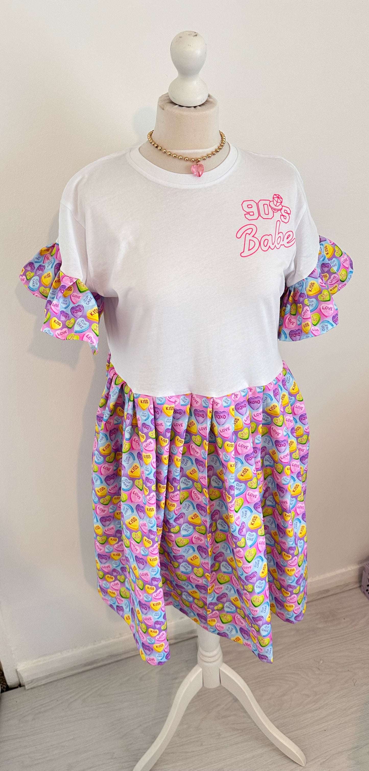 90s Baby Sweetie Smock