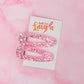 Blush - Bright Pink Resin Hair Clips