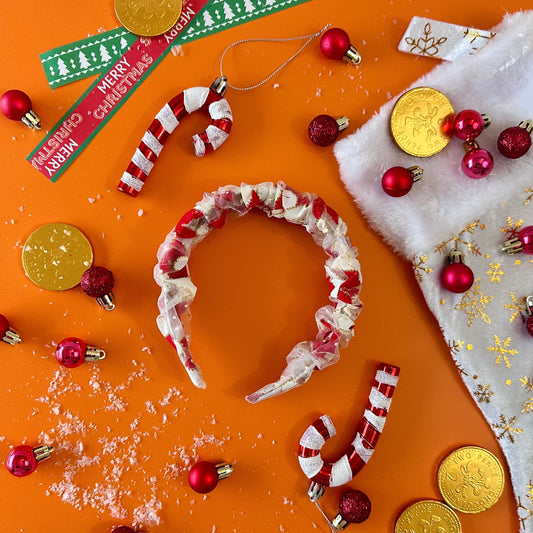 Santa Hat - Scrunchie headband