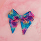 Chakra - Chakra spiritual print cotton classic Hair Bow