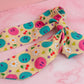 Happy Place - Exclusive Smiley face print long Hair Bow