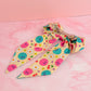 Happy Place - Exclusive Smiley face print long Hair Bow