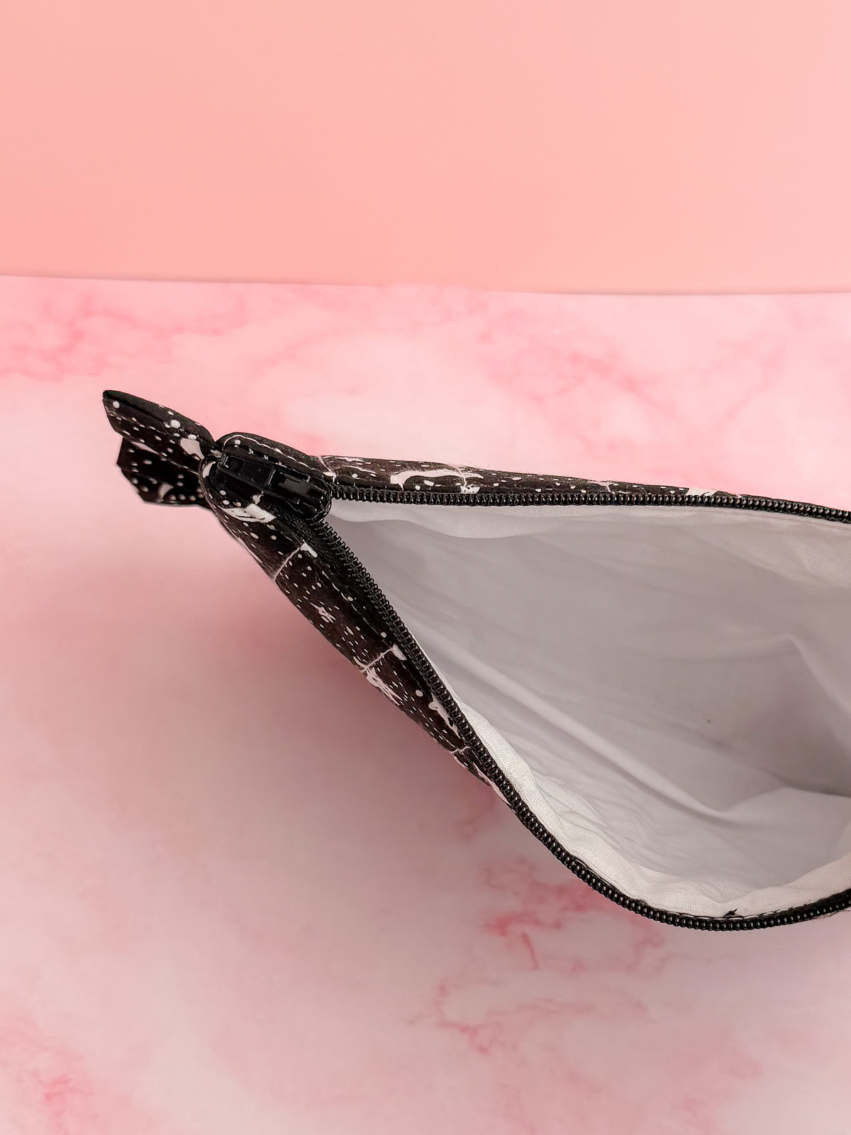 Night Sky -  Zipper Pouch | Handmade Makeup & Accessory Bag