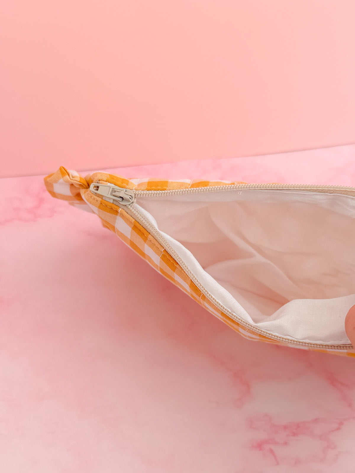 Harvest -  Zipper Pouch | Handmade Makeup & Accessory Bag