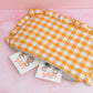 Harvest -  Zipper Pouch | Handmade Makeup & Accessory Bag