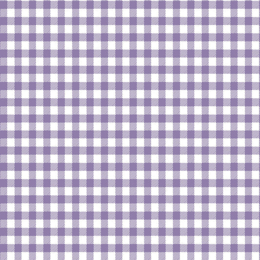 Gingham purples